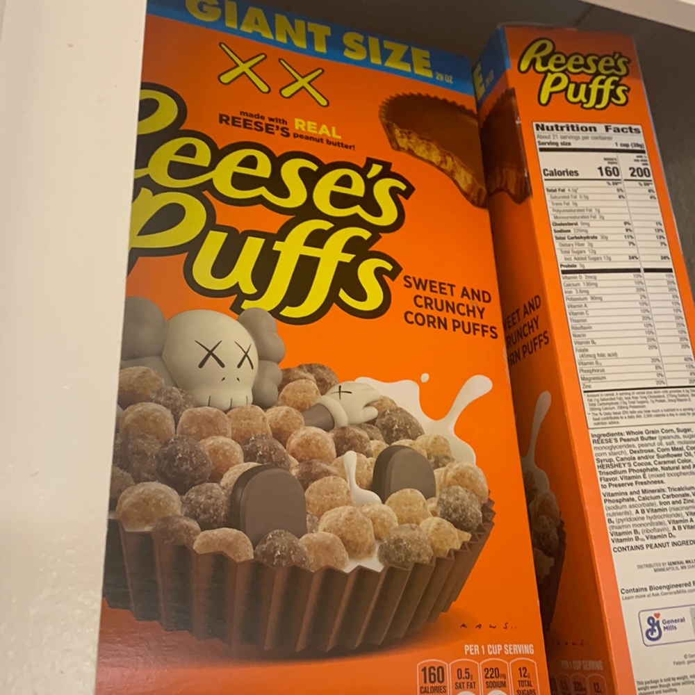 Giant size kaws puffs